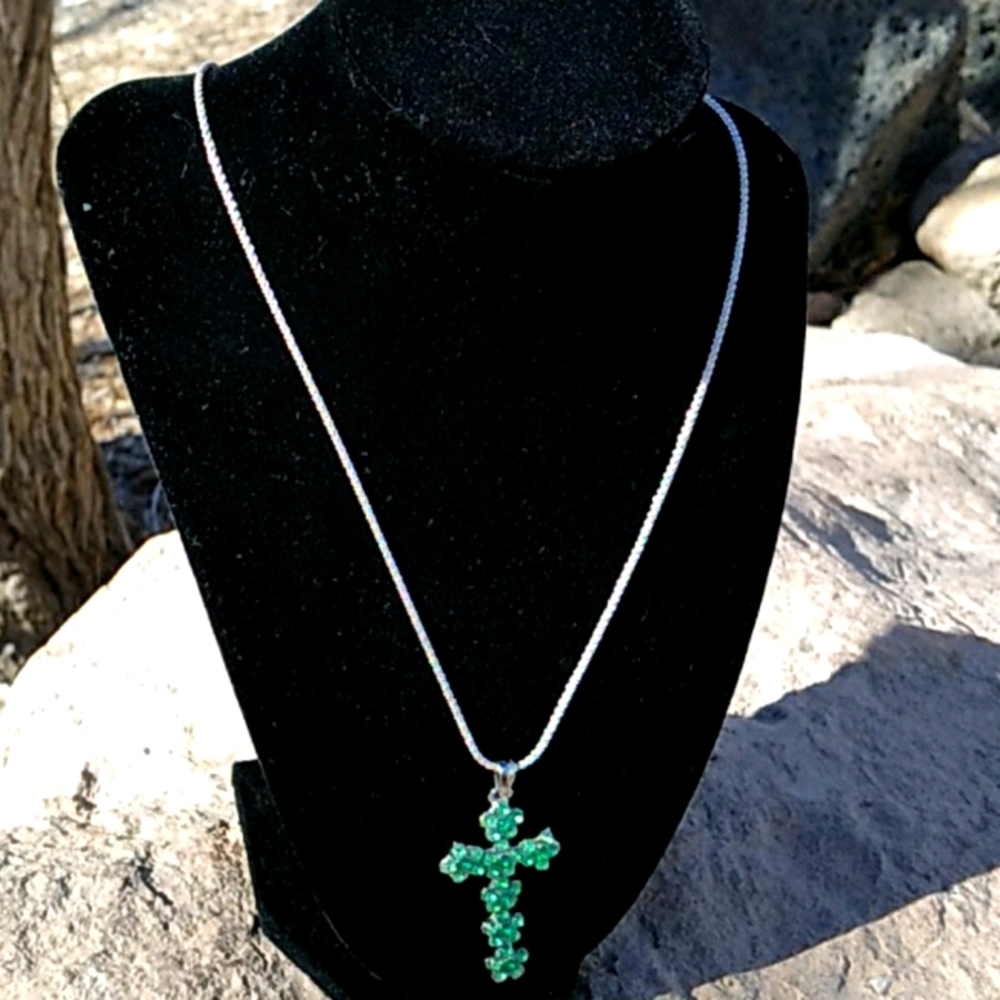 NEW. Sterling Silver Cross